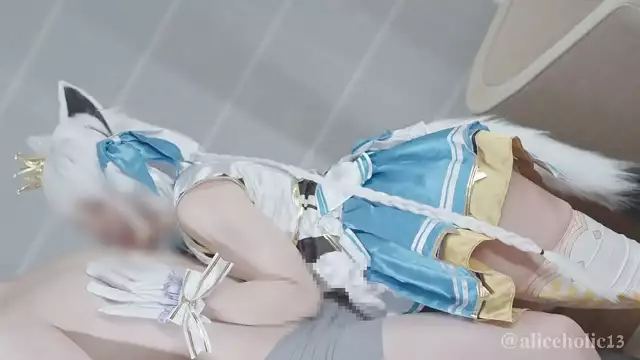 Japanese Idol Vtuber in Sensual Cosplay Fetishes ~ Raw Creampie Compilation