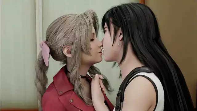 Boundless Passion ~ Lesbian Sex Fest with Aerith and Tifa!