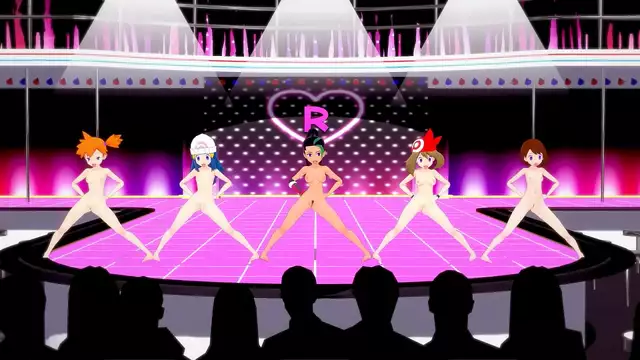 Watch Jav Girls Dancing Naked after Hypnosis in [MMD] Pokemon Video!